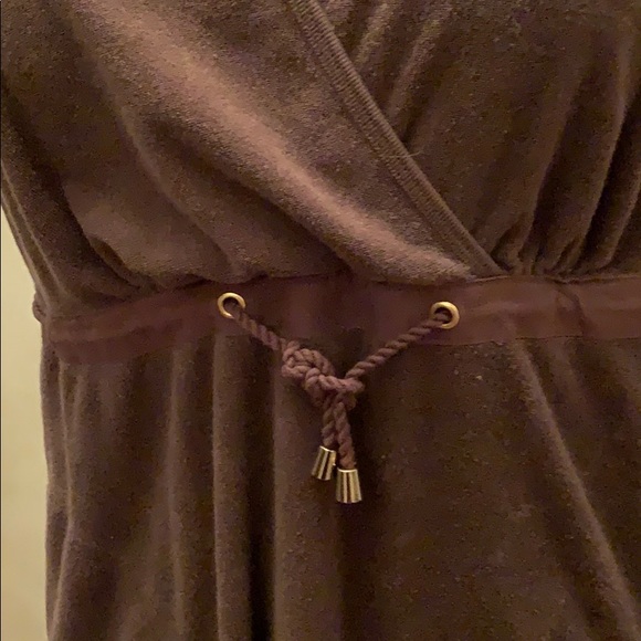 Terry bathing suit cover up or shower robe 14/16 - Picture 3 of 4